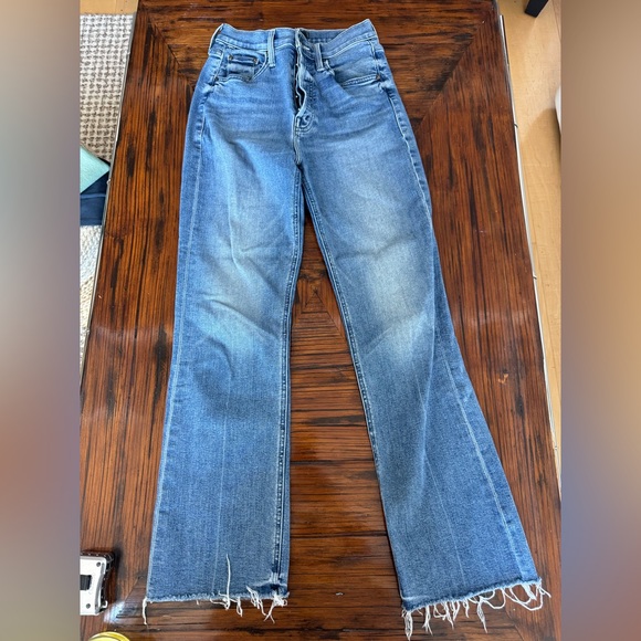 MOTHER Denim - Mother The Tripper Ankle Fray